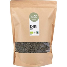 Teeverliebt - Organic China Chun Mee Green Tea 1000 g | Loose Green Tea from the South China Province of Hunan | Fairtrade Standard | 1 kg