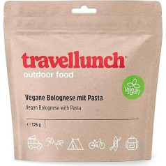 Travellunch Veggie Bolognese with Pasta, 125 g
