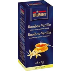 1 x Meßmer tea Rooibos vanilla tea, drink