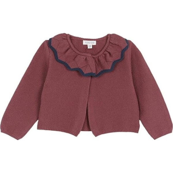 Gocco Baby Girl Chaqueta Manga Tres Cuartos Ancha Con Cu Cardigan