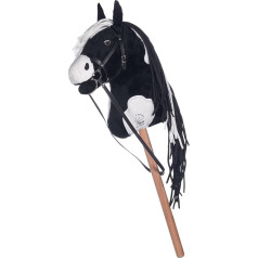 HKM Sports Equipment Hobby Horse Black/White