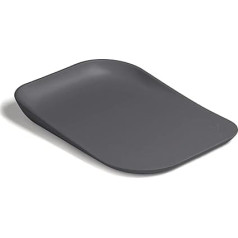 hauck Change N Clean Baby Changing Mat, Wedge Changing Mat 50 x 70 cm, Changing Mat Non-Toxic, Washable, Hygienic, Changing Mat up to 25 kg, Easy Care (Anthracite)