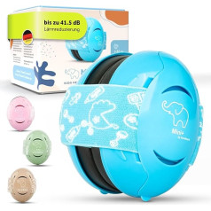 Schallwerk ® Mini+ Ear Protection - Capsule Ear Protectors for Toddlers and Children - High-Quality Noise Protection Headphones - Hearing Protection Earmuffs Ideal for Everyday Life, Parties &