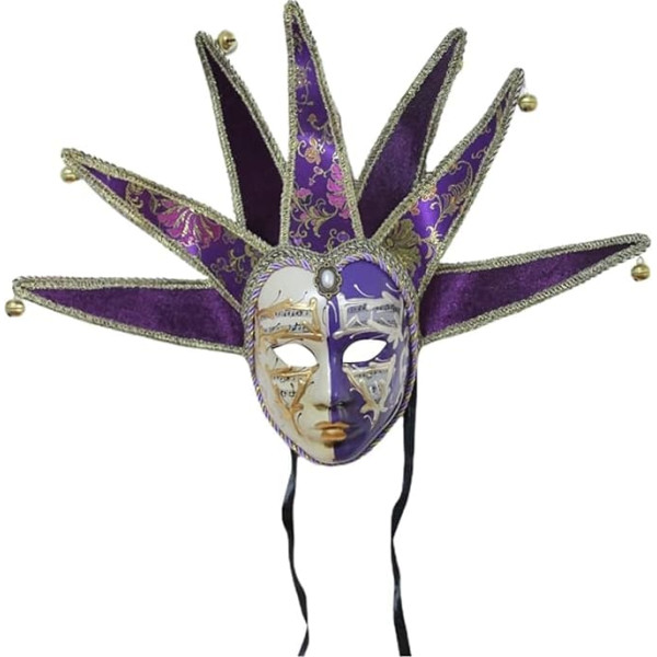 Venetian Mask Men and Women Mask Eye Mask Masquerade Mask for Halloween Carnival Party Costume Ball Handmade Venetian Masks