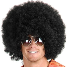 United States of Oh My Gosh Afro Wig - Short Fluffy Afro Wigs Heat Resistant Synthetic Unisex Men Women Cosplay Anime Fancy Funny Wig for Party