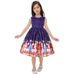 Baby Girl Christmas Outfits Toddler Red Tutu Dress Long Sleeve Lace Skirt Toddler Warm Clothing + Headband, purple