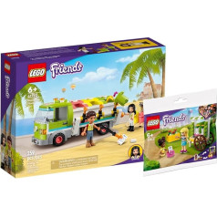 Ameet Verlag Lego Friends Set: Recycling Car 41712 + Friends Flower Trolley 30413 (Polybag)