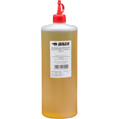 BAER High Performance Oil 1000 ml for Thread Forming & Tapping - Cutting Oil - Drilling Oil - Lubricant for Thread Cutting - Thread Cutting