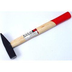 Engineer's Hammer with Wooden Handle, 300 g