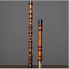 OWIEN DIZI BAMBOO Transverse Flutes Professional Beginners Bamboo Flute Refined Fife, Bitter Bamboo Flute, Flute Instrument Play C D E F G G Flute Tune (E)