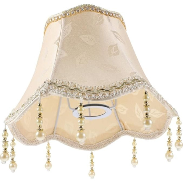 Ibasenice Lampshade Retro Vintage Floor Lamp Retro Fabric - For Table Lamp Macrame Lampshade Cover Table Light Cover Lamp Cover Retro Lampshade Lampshades Retro
