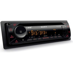 Sony MEX-N7300BT Car Radio with CD, DAB/DAB+ Reception, External Microphone, Illuminaz Can be personalised with 35,000 Colours, voice control with Siri Eyes Free and Android, NFC, dual Bluetooth, USB.