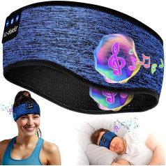 LC-dolida Sleep Headphones Bluetooth 5.4, Sleep Headphones Headband Headphones Bluetooth Sleep Mask, Sports Headphones Sleep Headphones Headband for Sports Training, Jogging, Yoga, Travel
