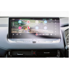 GAFAT Compatible with Nissan Qashqai J12 e-Power/Juke 2024 Facelift/X-Trail T33 2023 2024 2025 12.3 Inch Navigation Protective Film, 12.3 Inch NisanConnect Nano Screen Protector, 6H Anti-Scratch [Pack