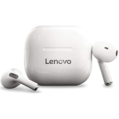 Original Lenovo TWS Wireless Bluetooth Headphones Touch Control Stereo Earbuds with 300mAh Headphone Charging Case