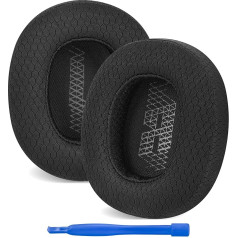 Linkidea Replacement Earpads Compatible with JBL Lifestyle E65BTNC, Duet NC, Live 650 BTNC, Live 660 BTNC Ear Pads Ear Protection Headset Earpads (Mesh/Black)