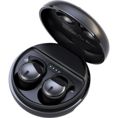 Sleep Earbuds for Side Sleeping Soft Bluetooth Purple Headphones Spy Earpiece Hidden Invisible Mini Small Wireless Earphones Noise Cancelling Ear Buds for Small Ears Music Work for iPhone Android