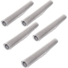 SOFIALXC 5pcs 304 Stainless Steel Wire Mesh 60 Mesh Long 100cm-20cm Wide