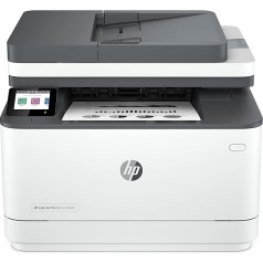 HP LaserJet Pro MFP 3102fdn Laser Printer, Multifunction Laser Printer, Automatic Duplex, High Print Speeds, Ethernet, USB Hi-Speed, Fax, HP Smart App, HP Wolf Pro Security