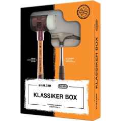 HALDER Classic Box, Simplex Soft Hammer, Rubber Composition/Superplastic and Picard Roofing Hammer | 3027s016