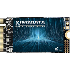 KINGDATA M.2 2242 SSD 256GB NVMe PCIe Gen3 x 4 Hard Drive Internal Gaming SSD, 3D NAND TLC, R/W Speed up to 2200MB/s and 1800MB/s (M.2 2242 PCIe, 256GB)