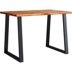 Vidaxl Dining Table Tree Edge 110 x 70 x 75 cm Solid Acacia Wood