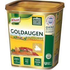 Knorr Golden Eyes Beef Soup (Versatile Beef Broth, Authentic Taste and Ideal Soup Mirror) Pack of 1 (1 x 1 kg)