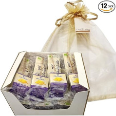 GUSTONE. Chocobello Organic Drinking Chocolate Orange | Organic Chocolate Lollys with Wooden Handle Gift Set of 12