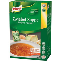 Knorr Onion Soup Dry Mix (Balanced Onion Flavour) Pack of 1 (1 x 2.4 kg)