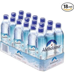 Adelholzener Classic, pack of 18, disposable (18 x 500 ml)