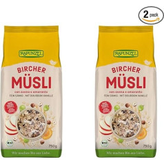 Rapunzel Bircher Cereal, Pack of 2 (2 x 750 g) - Organic