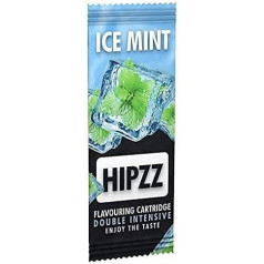 Hipzz Aroma Cards Ice Mint Pack of 100 + 2 Stickers