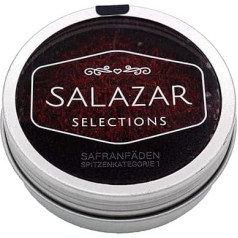 Saffron threads 5 g from Salazar | 100% pure saffron threads of the highest quality level super negin | packed in high-quality tin (5 grams)