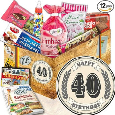 40th Birthday Gift for 40th / DDR Sweets Set