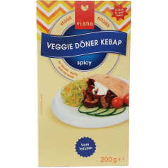 Viana Veggie Döner Kebap (Veganer Döner Kebab) 200g x 6 (1200g)