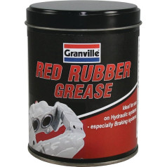 Granville Red Rubber Grease Hydraulic Lubricant Brake Caliper Piston Replica 500g Tin