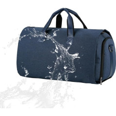 Carry on Luggage Men | Large Duffel Bag Travel | Waterproof Travel Bag | Convertible Carry on Bag | Suitcase Men and Women Travel Bag With Shoulder Strap Best Carry on Bags for Men, Dunkelblau.,