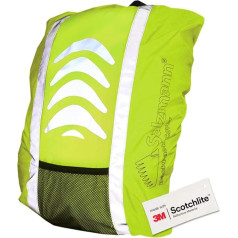 Salzmann 3M Waterproof Backpack Cover with 3M Reflective Material - Ideal in Low Light and Darkness