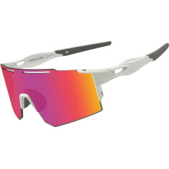 Eninedeuisou Sunglasses for Men, Women, UV 400 Protection. MTB Sports Glasses for Outdoor Sports, Cycling, Driving, Running, Golf, Baseball