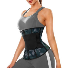 CHUMIAN Women's Slimming Belt Fitness Belt Adjustable Neoprene Sauna Belt Sweat Belt Waist Trimmer Body Shaper Belly Belt Waist Trainer for Sports Fitness Corset