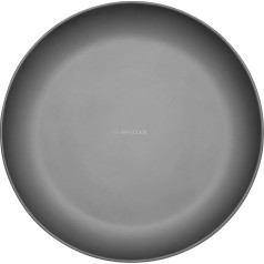 MAXCOOK Pure Titanium Plate 19.5cm Outdoor Camping Medium Reusable Ultralight Dinner Plate