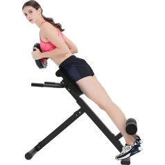 Multifunctional Roman Chair Hyperextension Bench Indoor Sports Stretch Stool Abdominal Strengthening Bicep Thigh Tendon Core Exercise Equipment