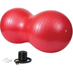 DumanAsen Gymnastics Ball, Peanut Ball for Kids, Peanut Ball, Fitness Ball for Yoga, Pilates and Physiotherapy