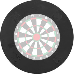 YiQinzcxg Round Dartboard Surround Wall Guard Removable Wall Guard Backboard Easy Installation
