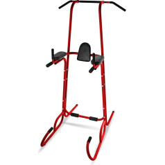 Stamina Power Tower Fitnessgerät für Zuhause in Rot