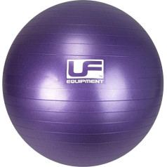 Urban Fitness K-REY-UFB01955 Unisex Gymnastikball, 500 kg Platzwiderstand, Violett, 55 cm, Schwarz