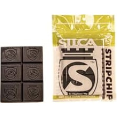 SILCA Strip Chip Hot Melt Wax Chain Degreasing for Bicycle Chains | 6 Individual Chips 12 g Each | Cleans 6 New Factory Greased Bicycle Chains | Compatible with All Bicycle Chains