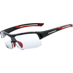 ROCKBROS Cycling Glasses Sunglasses Photochromatic Glasses Half Frame UV Protection Ultralight
