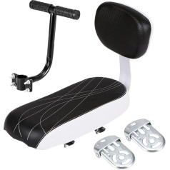 Sileduove Suitable for Adults and Teens Bike Seat with Backrest Bicycle Back Seat Child Safety Cushion Cushion with Backrest Bicycle Parts