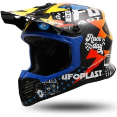 UFO PLAST Boy Korey Helmet Blue/Yellow M